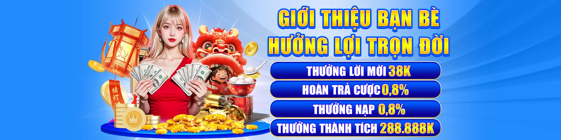 Hình ảnh chính trò chơi slot appv888 với giải độc đắc và màu sắc xanh vàng